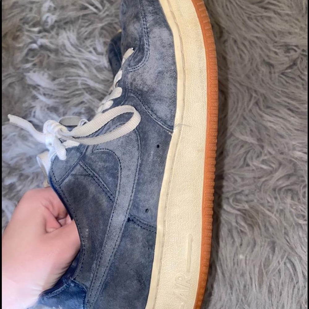 Suede air force ones